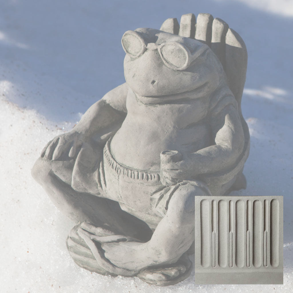 Campania Bud on the Beach Garden Statue - A-570
