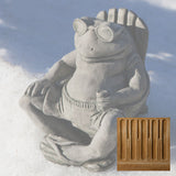 Campania Bud on the Beach Garden Statue - A-570