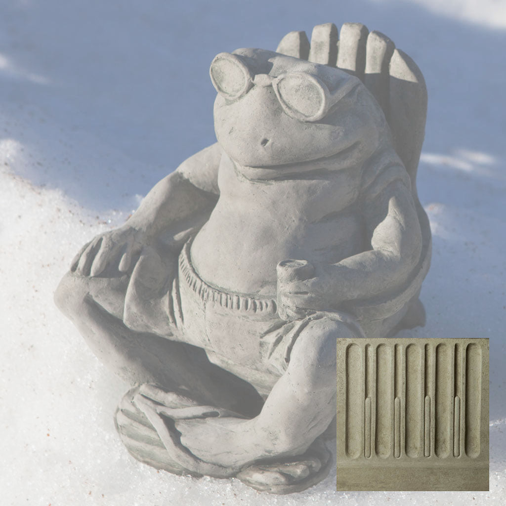 Campania Bud on the Beach Garden Statue - A-570