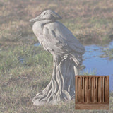 Campania Egret Garden Statue - A-572
