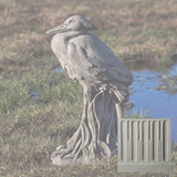 Campania Egret Garden Statue - A-572