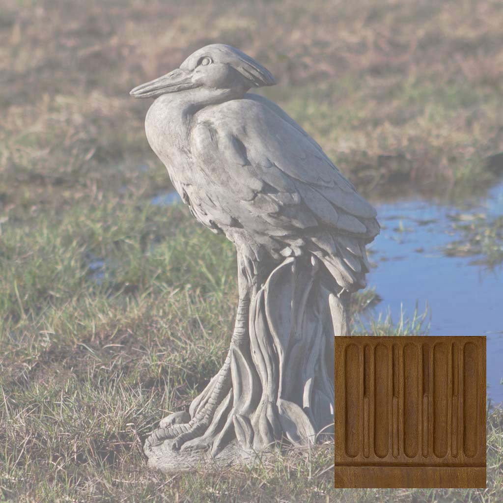 Campania Egret Garden Statue - A-572