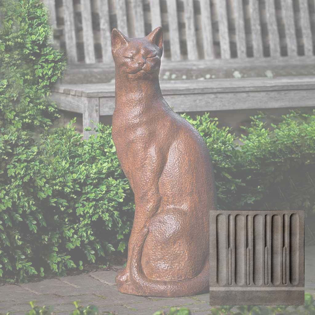 Campania Checkers Garden Statue - A-577