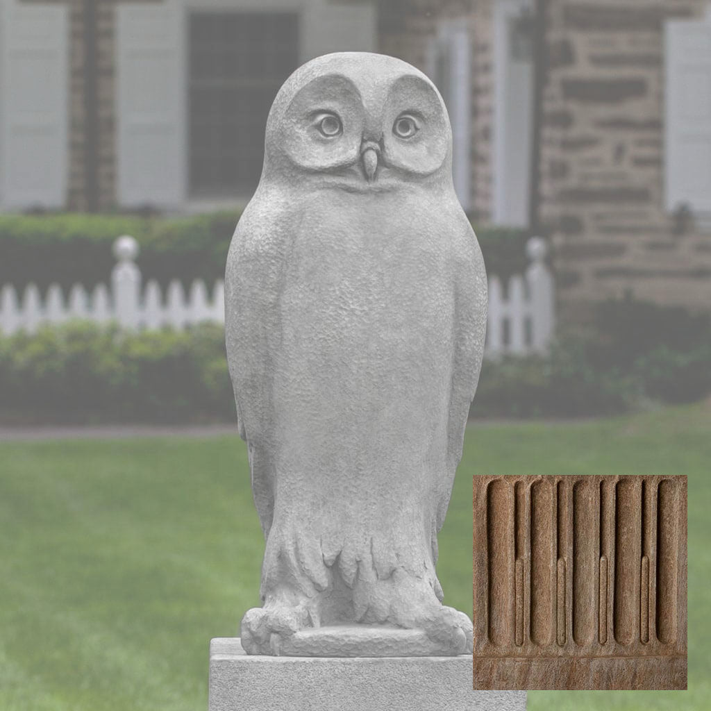 Campania Dr. Hoo Garden Statue - A-578
