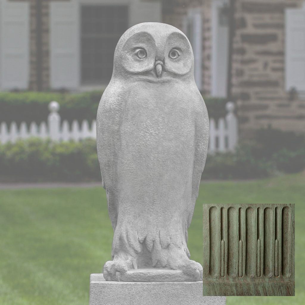 Campania Dr. Hoo Garden Statue - A-578