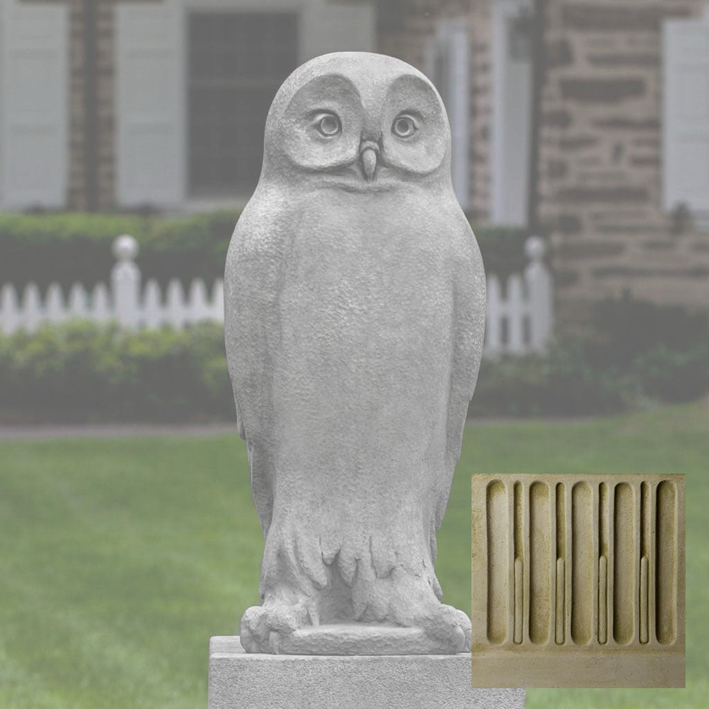 Campania Dr. Hoo Garden Statue - A-578