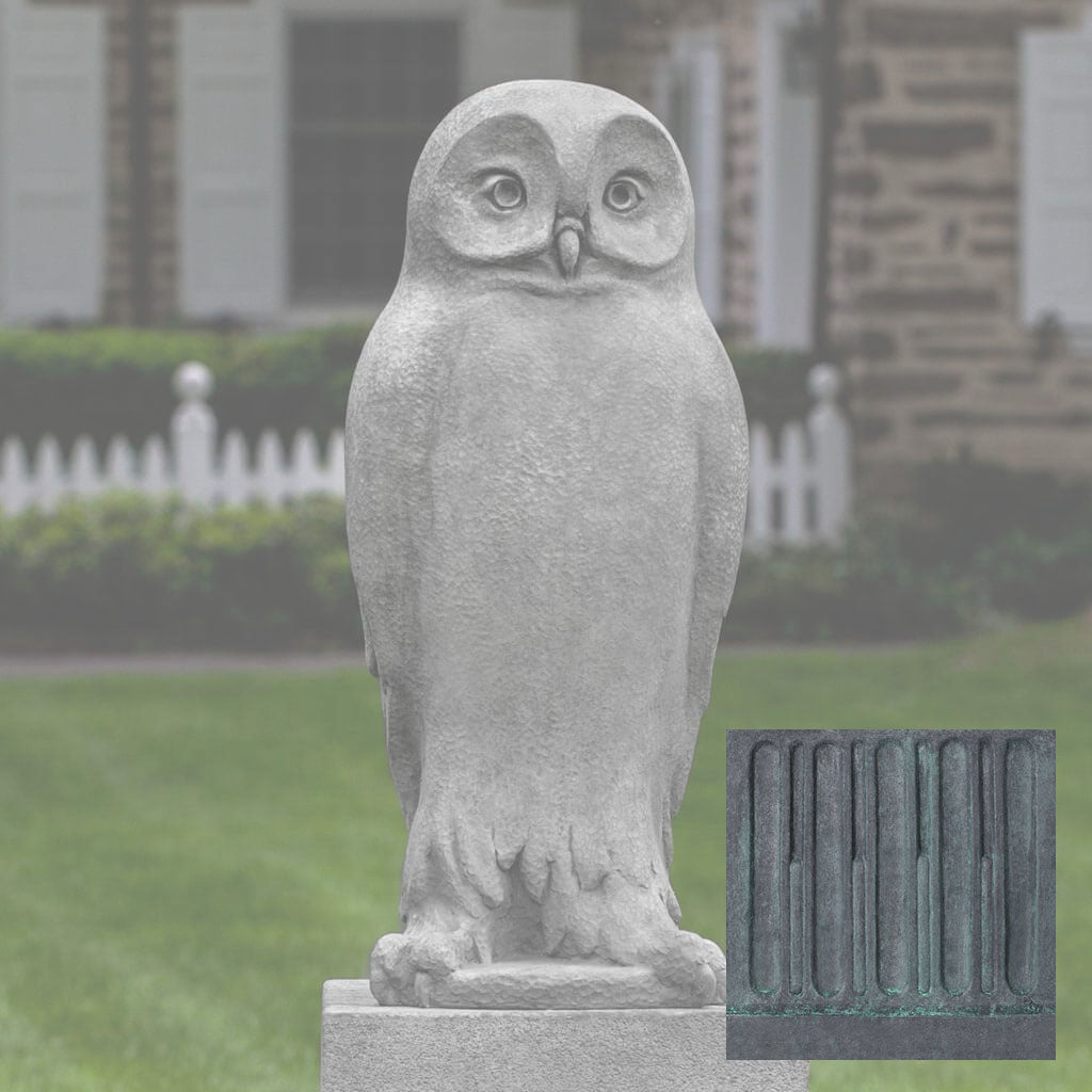 Campania Dr. Hoo Garden Statue - A-578
