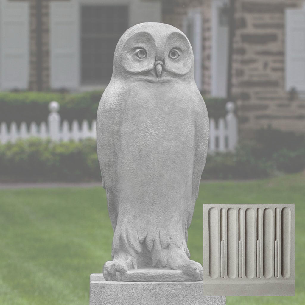 Campania Dr. Hoo Garden Statue - A-578
