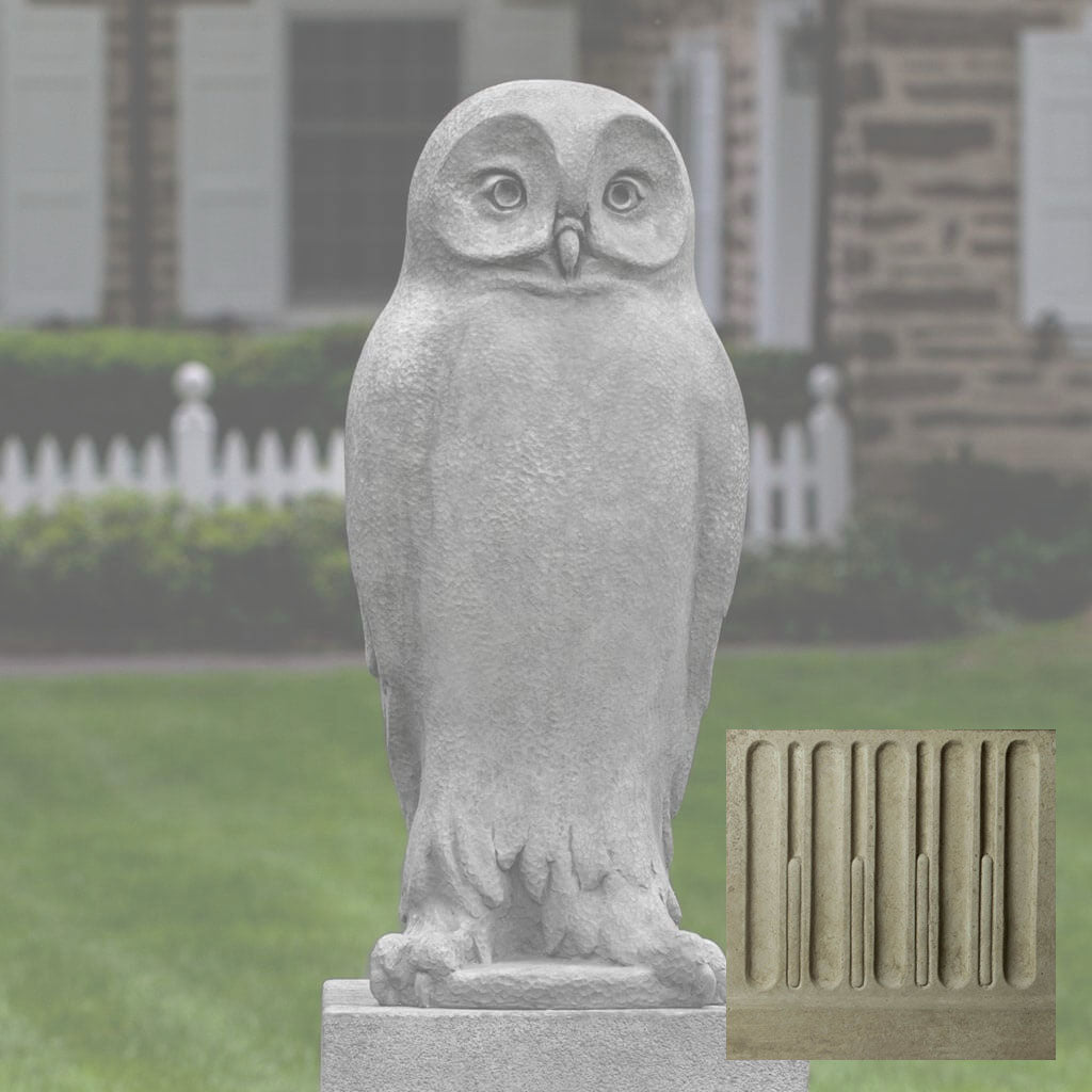 Campania Dr. Hoo Garden Statue - A-578