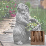 Campania Spring Hare Garden Statue - A-580
