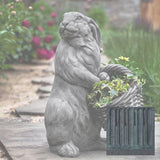 Campania Spring Hare Garden Statue - A-580