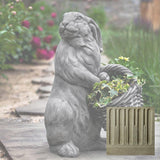 Campania Spring Hare Garden Statue - A-580