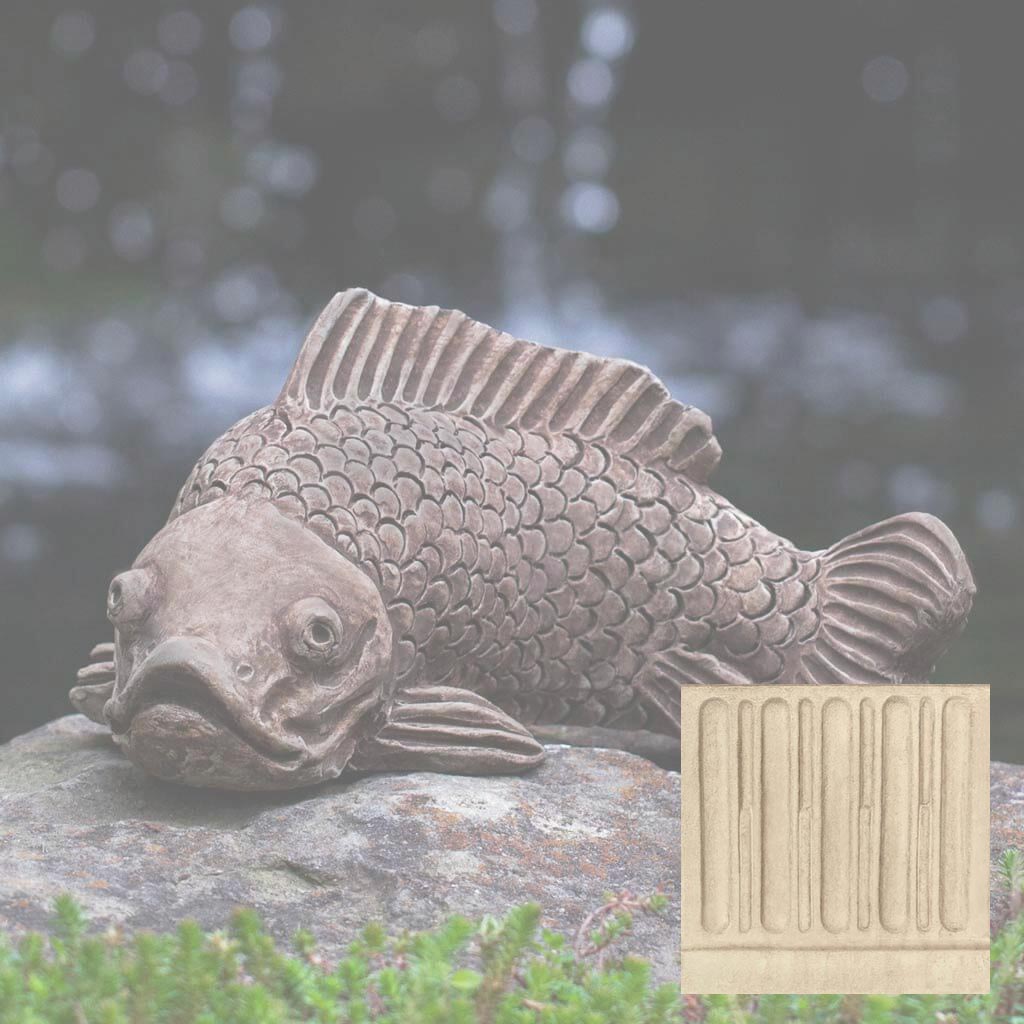Campania Large Koi Garden Statue - A-581