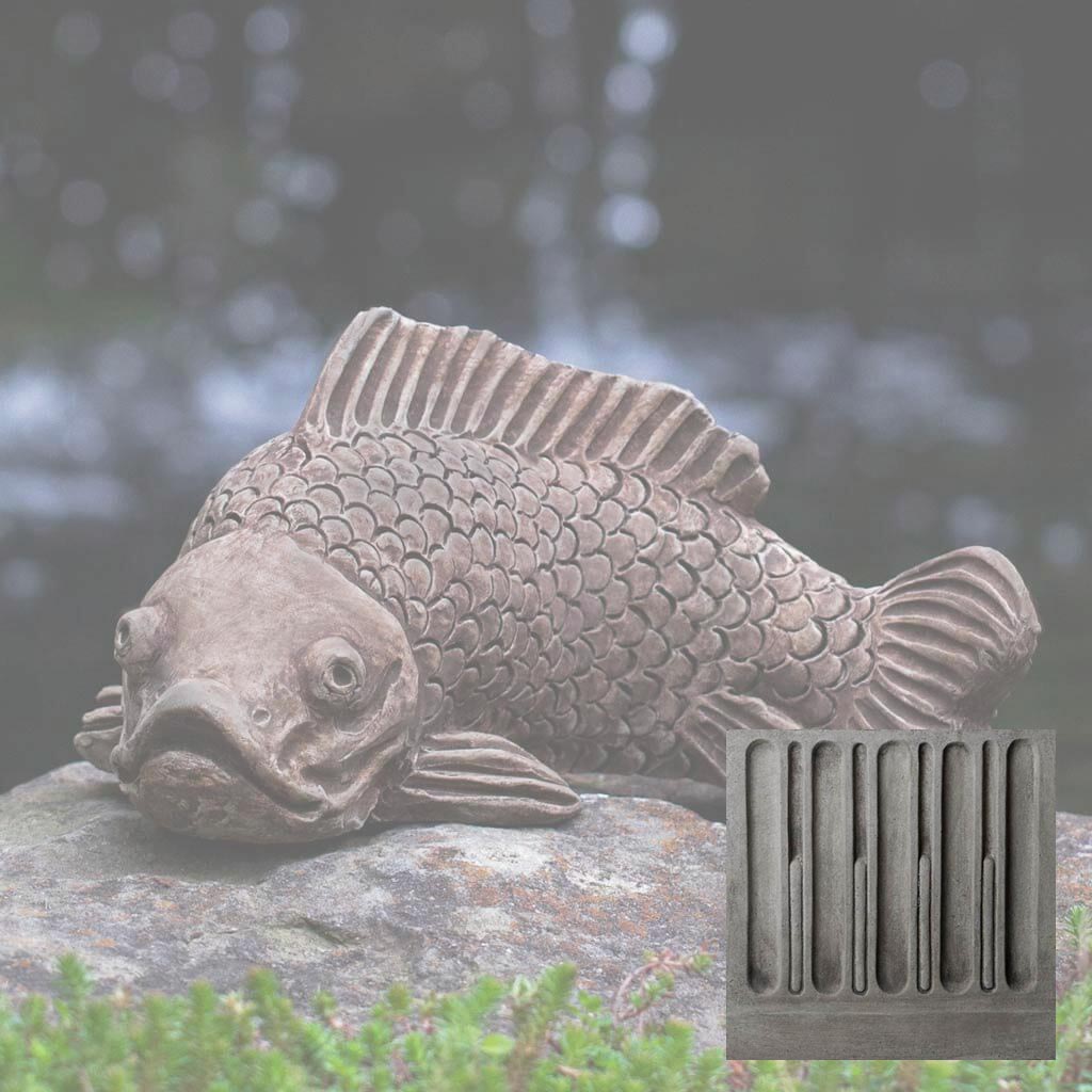 Campania Large Koi Garden Statue - A-581