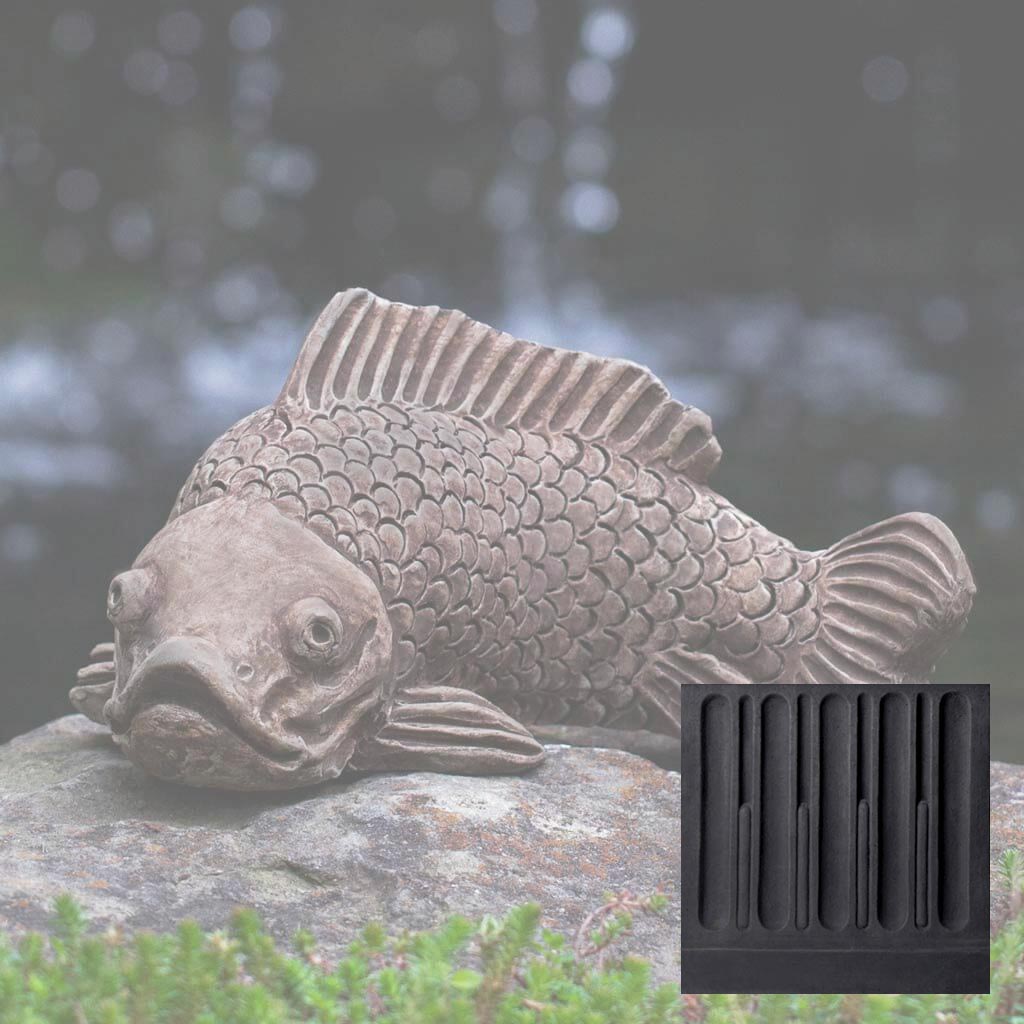 Campania Large Koi Garden Statue - A-581