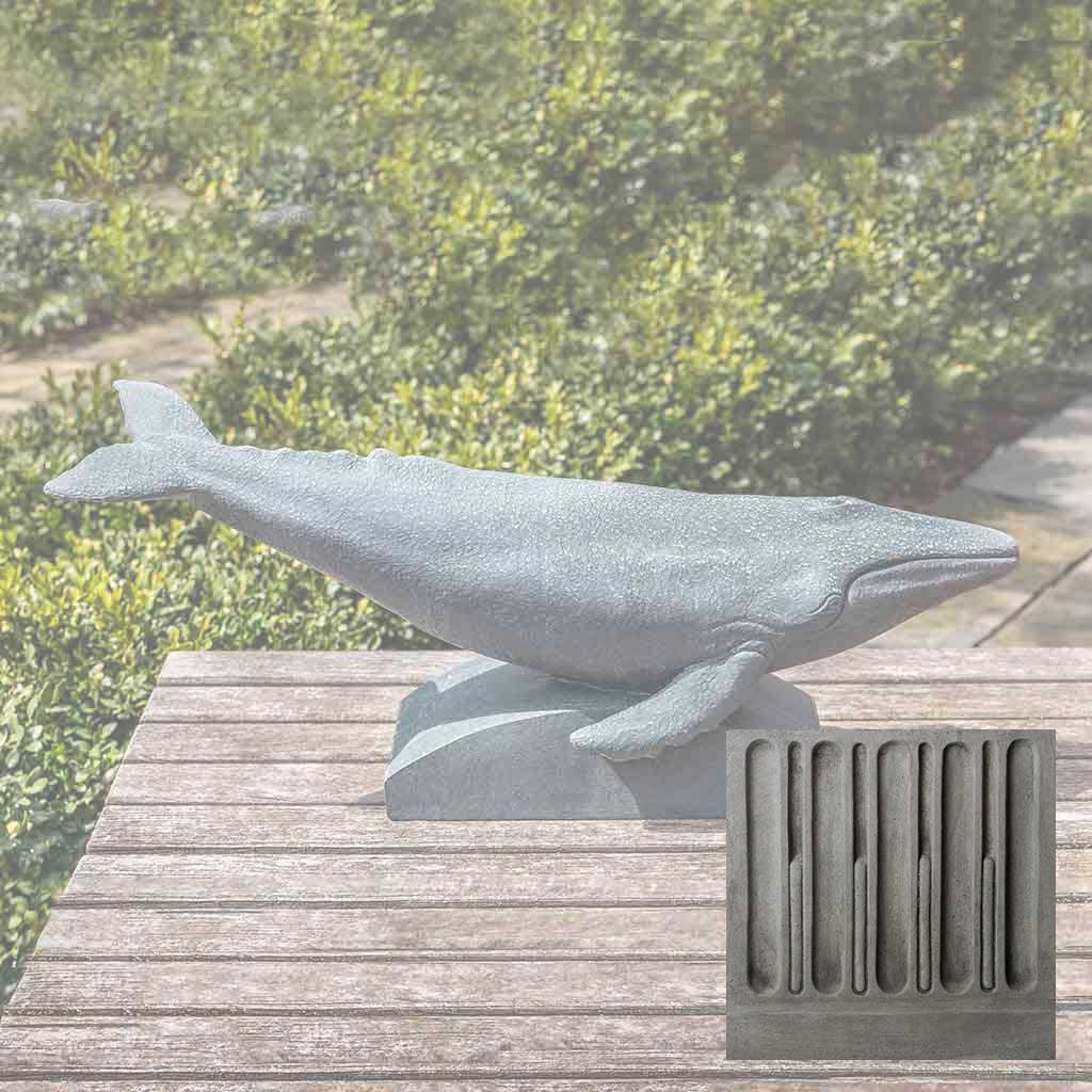 Campania Humpback Whale Garden Statue - A-586