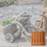 Campania Tricycle Frog Planter Garden Statue - A-588
