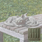 Campania Nap Time Kittens Garden Statue - A-590
