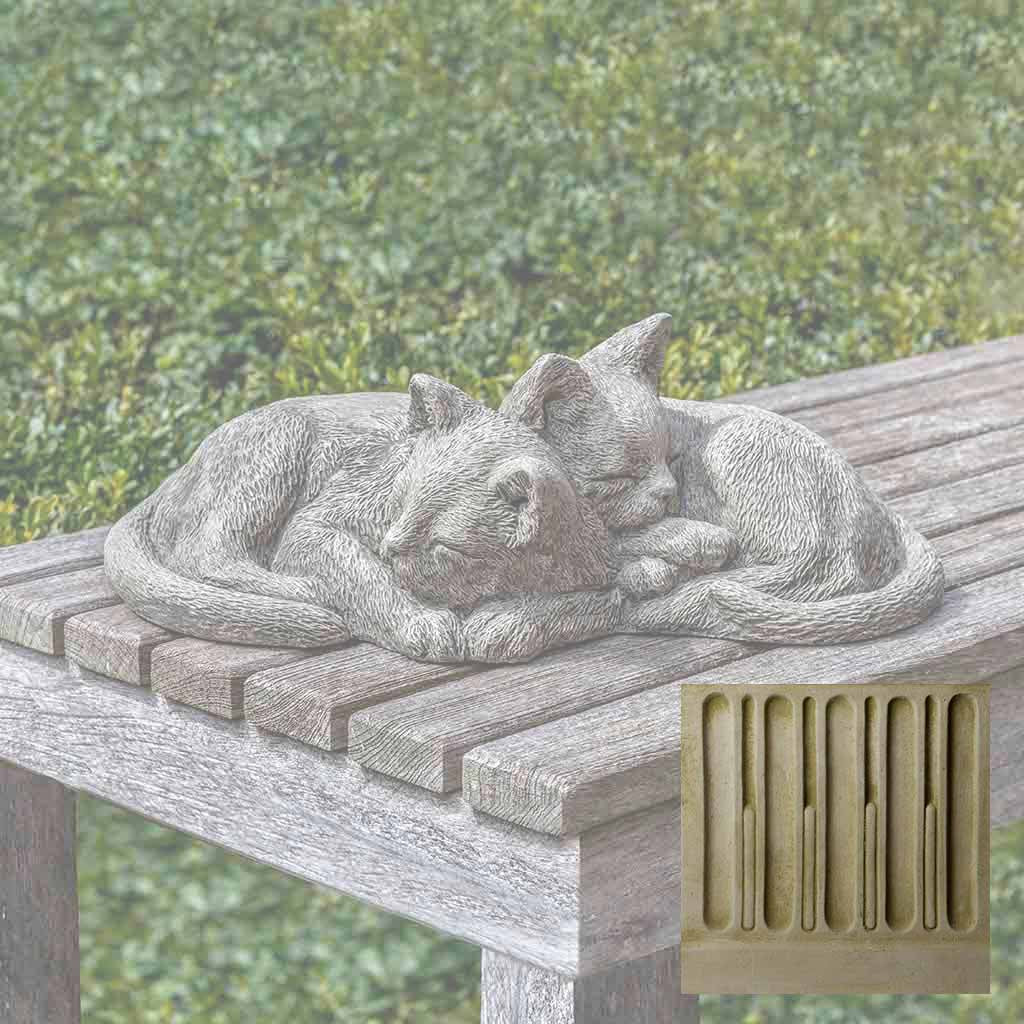 Campania Nap Time Kittens Garden Statue - A-590