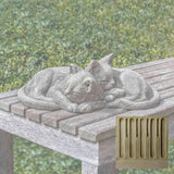 Campania Nap Time Kittens Garden Statue - A-590