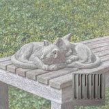 Campania Nap Time Kittens Garden Statue - A-590