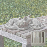 Campania Nap Time Kittens Garden Statue - A-590