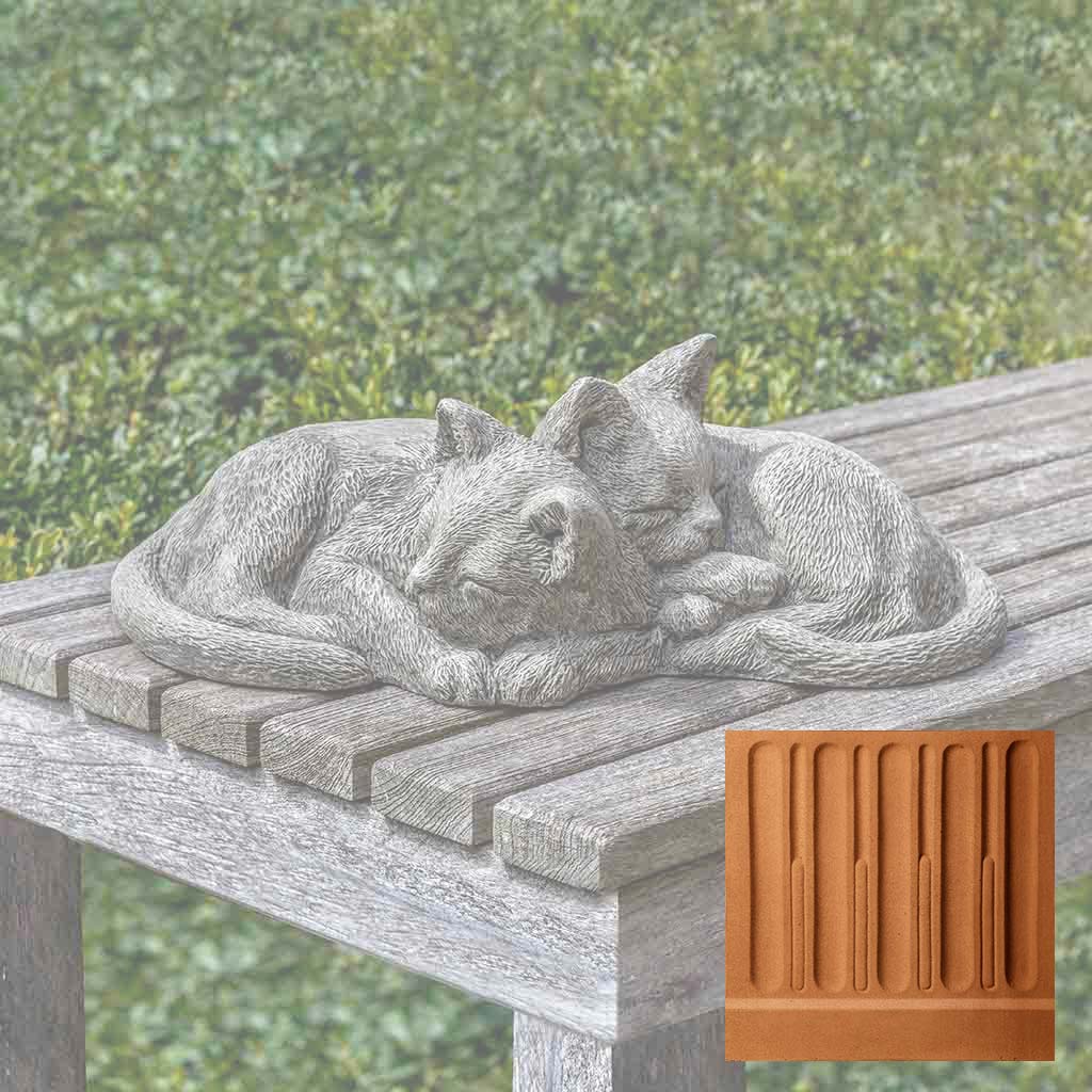 Campania Nap Time Kittens Garden Statue - A-590