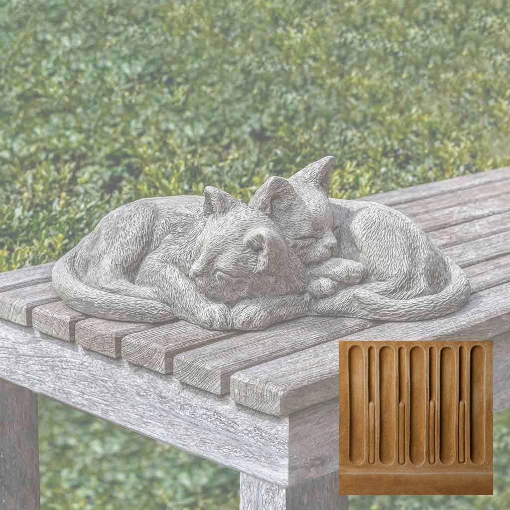Campania Nap Time Kittens Garden Statue - A-590