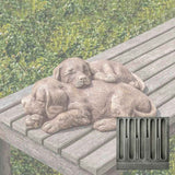 Campania Nap Time Puppies Garden Statue - A-591