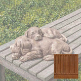 Campania Nap Time Puppies Garden Statue - A-591
