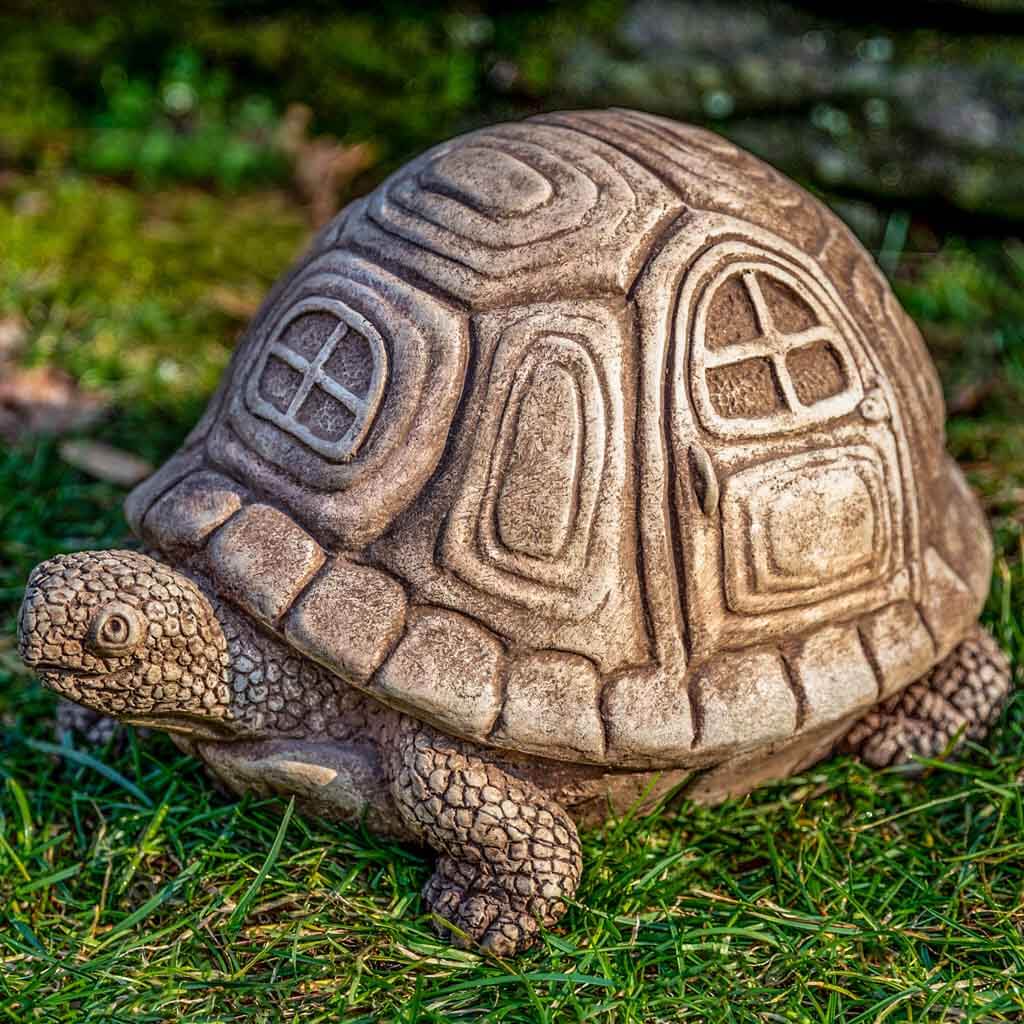 Campania Traveling Turtle Garden Statue - A-594