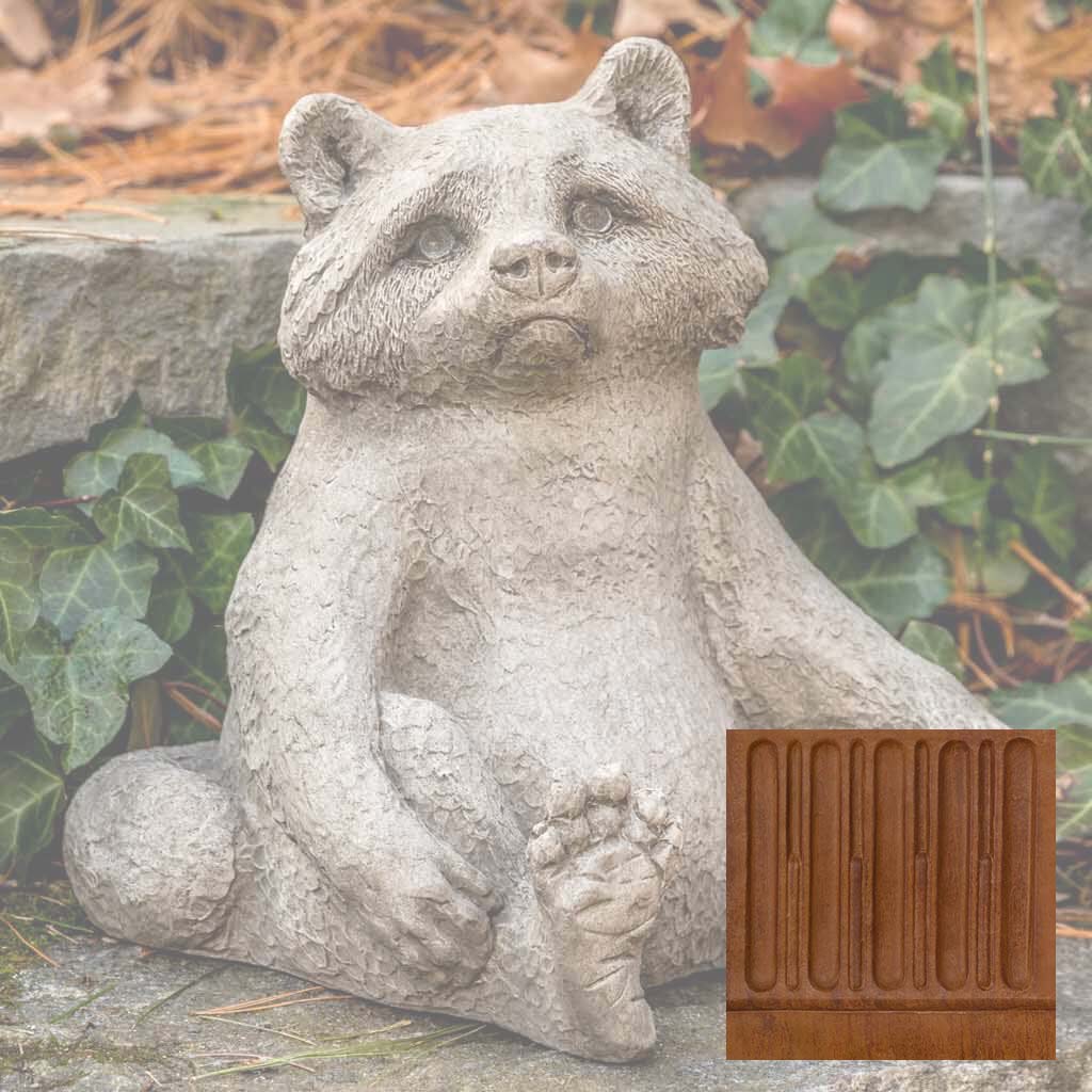Campania Ricky Racoon Garden Statue - A-599