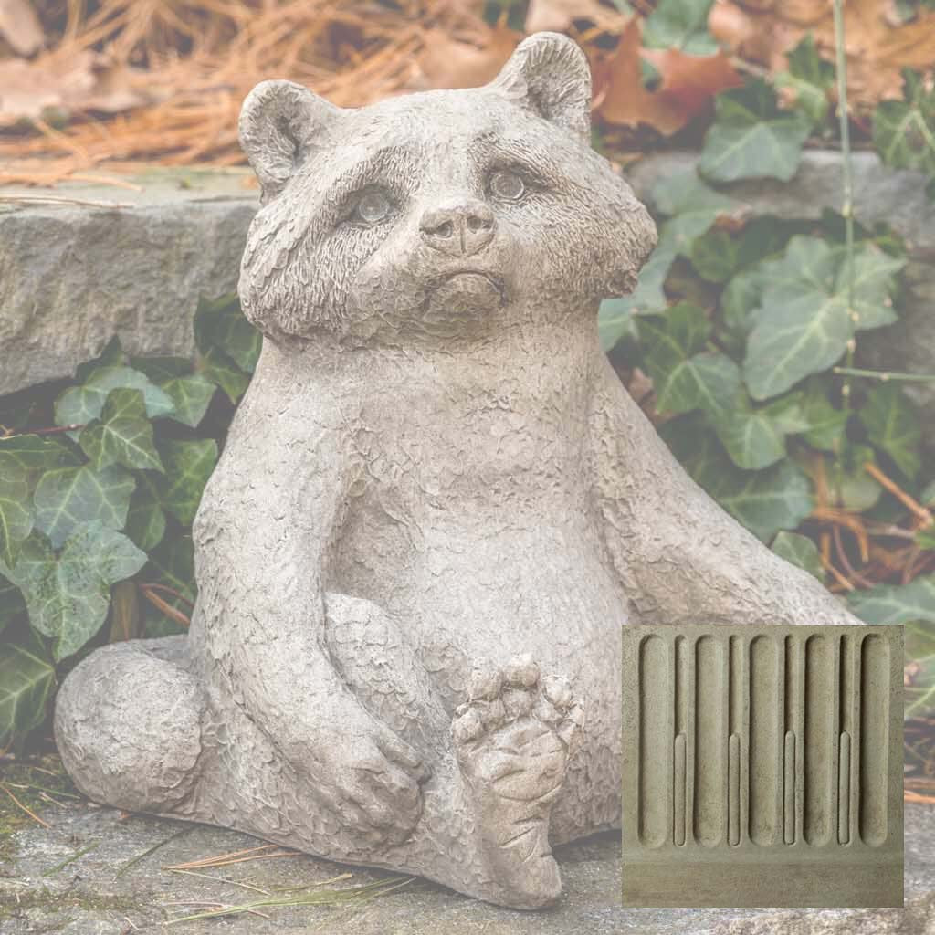 Campania Ricky Racoon Garden Statue - A-599