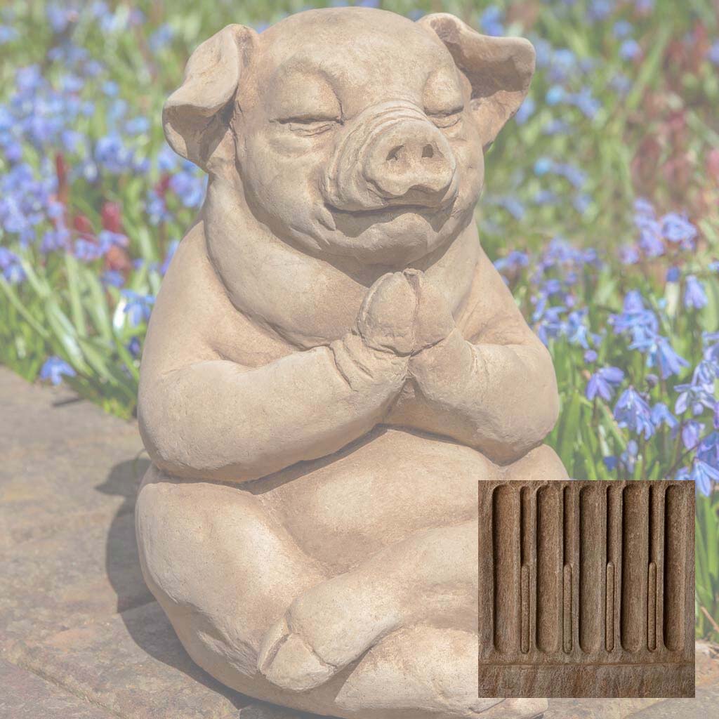 Campania Zen Pig Garden Statue - A-604