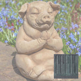 Campania Zen Pig Garden Statue - A-604