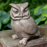 Campania Hoot Owl Garden Statue - A-610