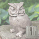 Campania Hoot Owl Garden Statue - A-610