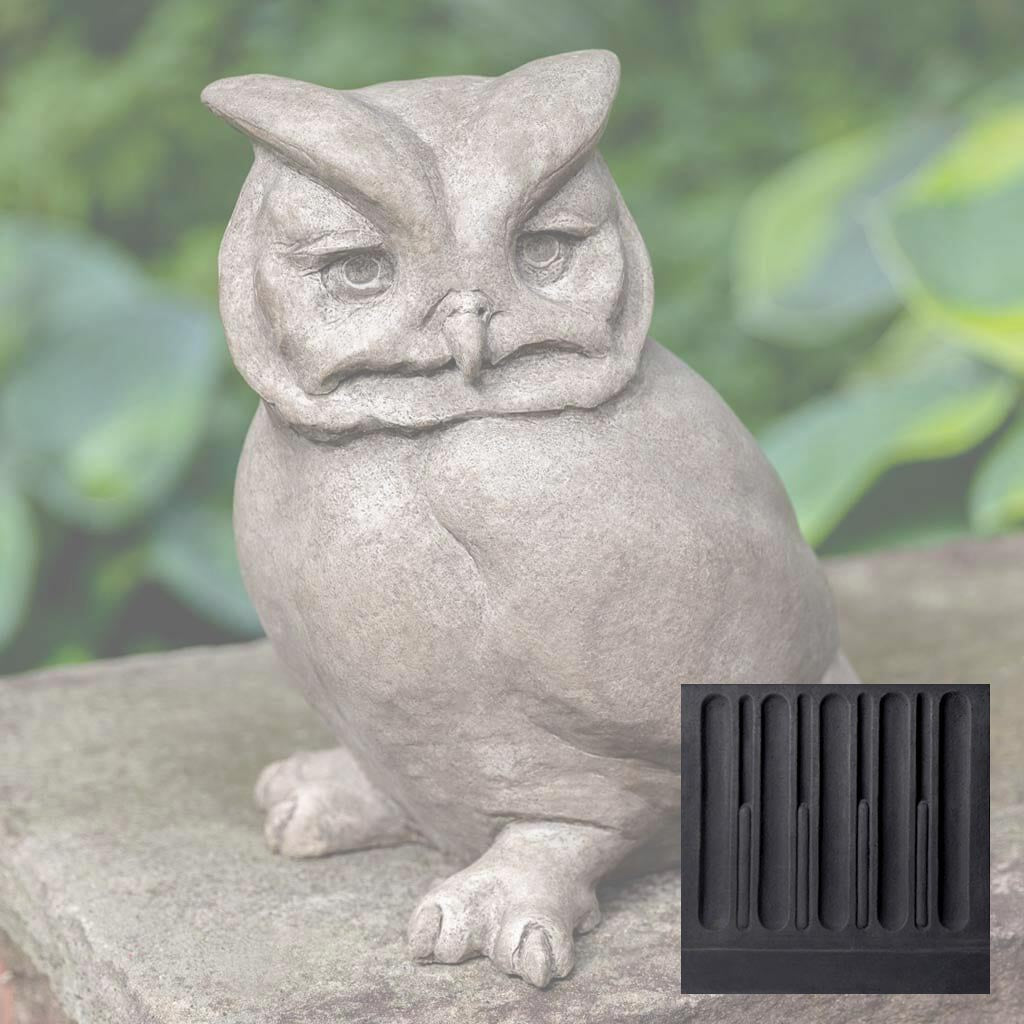 Campania Hoot Owl Garden Statue - A-610