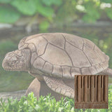 Campania Large Sea Turtle Garden Statue - A-614