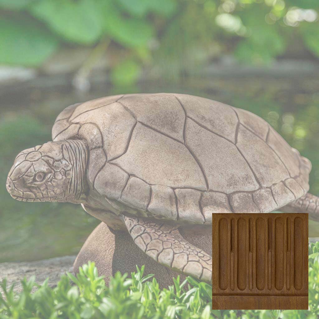 Campania Large Sea Turtle Garden Statue - A-614