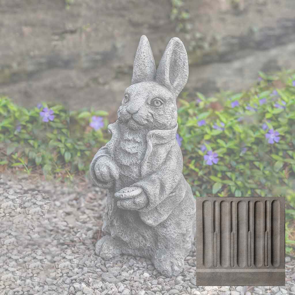 Campania Rabbit Esq. Garden Statue - A-615