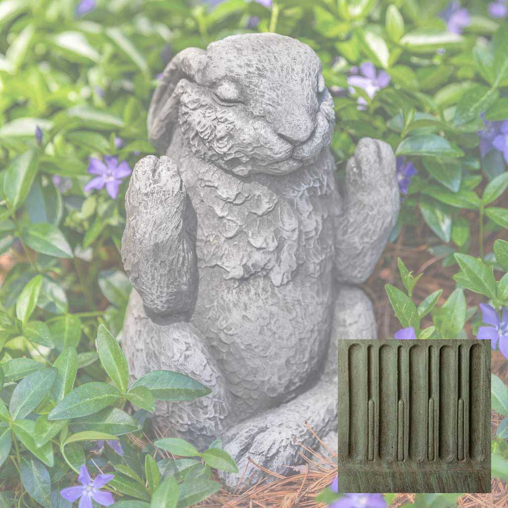 Campania Meditation Bunny Garden Statue - Thumbnail 4