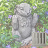 Campania Meditation Bunny Garden Statue - A-623