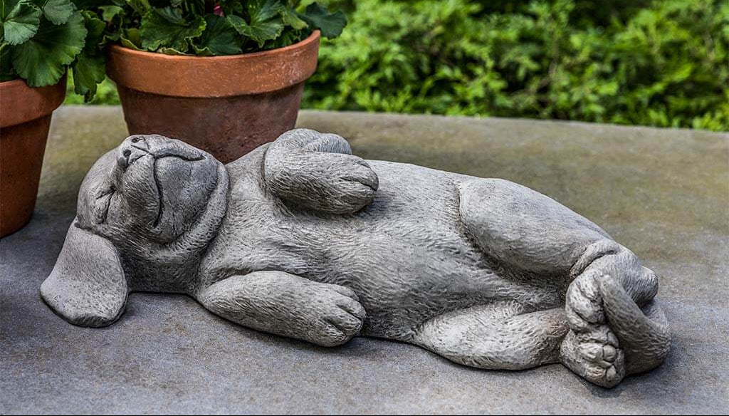 Campania Belly Rubs Garden Statue - A-640
