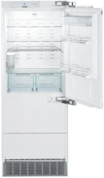 Liebherr HC1570 30 inch Integrated Bottom Freezer Refrigerator with 14.1 cu. ft. Capacity, NoFrost, DuoCooling, Ice Maker with Water Tank, in Panel Ready