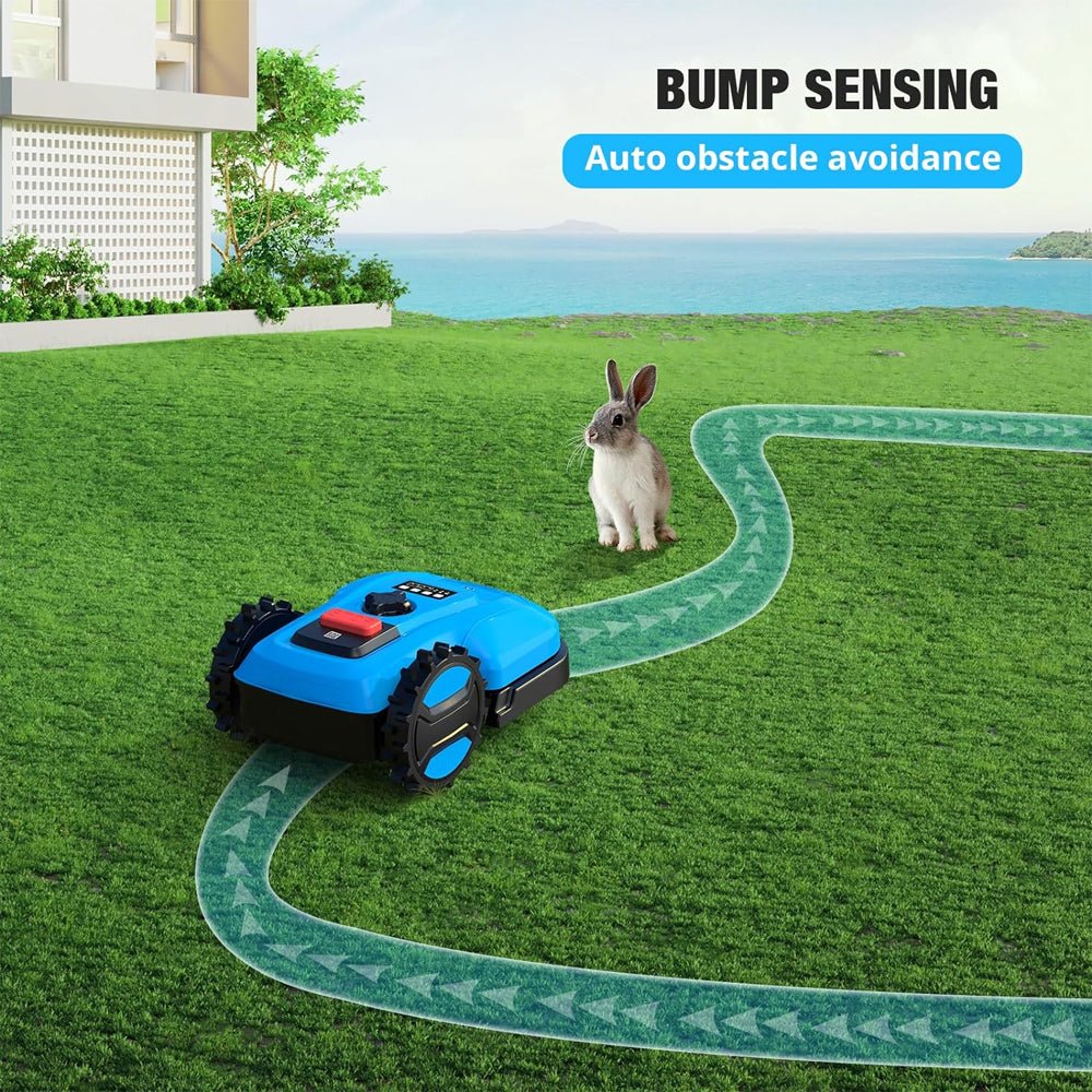ACM 20V/4.0AH Smart Self-Charging Powerful Electric Automatic Lawn Mower With App Control (92468315)