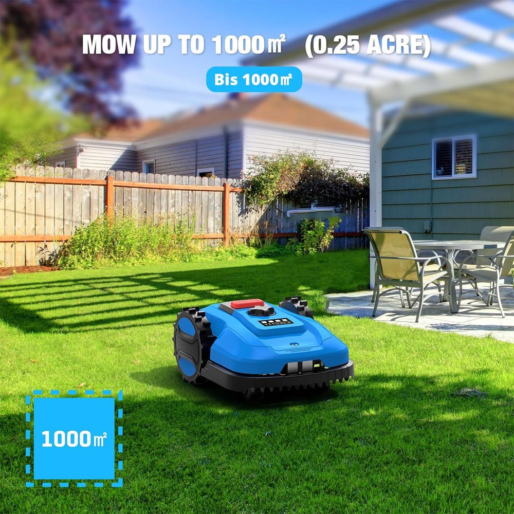 ACM 20V/4.0AH Smart Self-Charging Powerful Electric Automatic Lawn Mower With App Control (92468315)