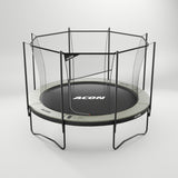 ACON Air 12ft Round Trampoline with Safety Net and Ladder, GEN 2.0