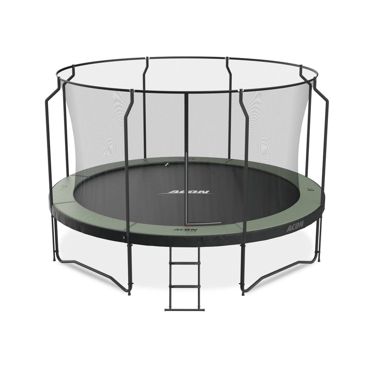 ACON Air 14ft Round Trampoline with Premium Net and Ladder