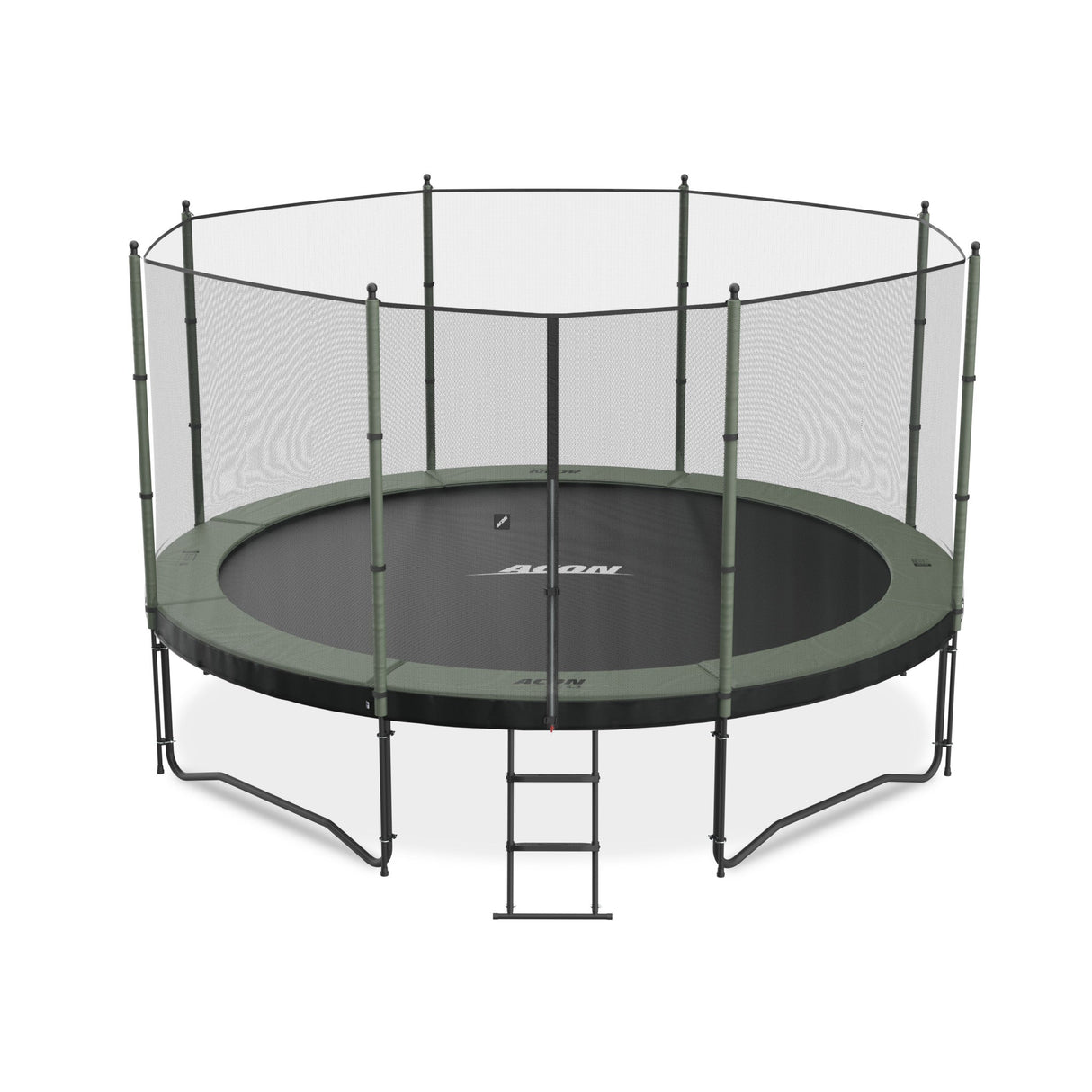 ACON Air 14ft Round Trampoline with Standard Net and Ladder
